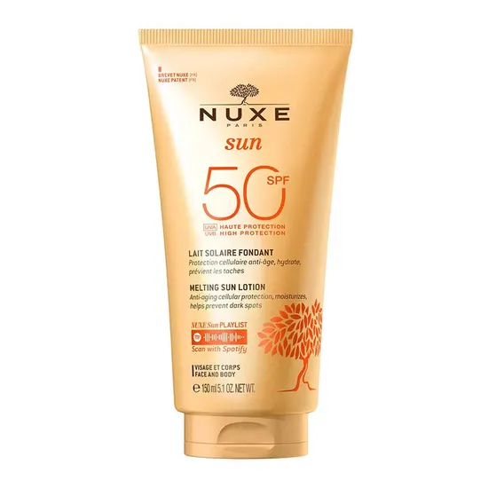 Nuxe Sun SPF 50 Melting Lotion For Face & Body
