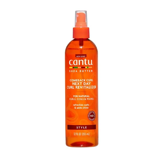 Cantu For Natural Hair Comeback Curl Next Day Curl Revitalizer