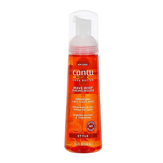 Cantu For Natural Hair Wave Whip Curling Mousse