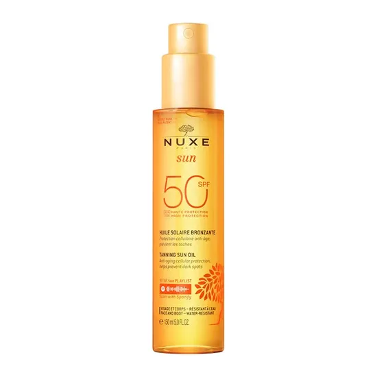 Nuxe Tanning Sun Oil Face & Body SPF 50