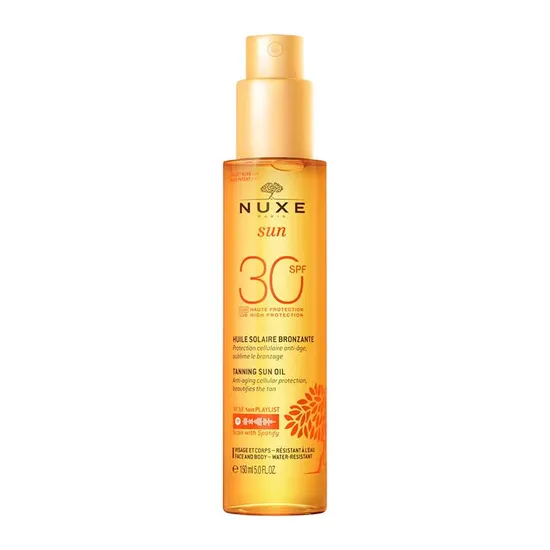 Nuxe Sun Tanning Oil Face & Body SPF 30