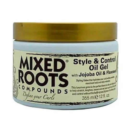 Mixed Roots Style & Control Oil Gel With Jojoba & Flaxseed