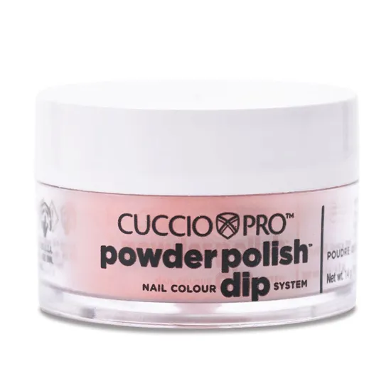 Cuccio Powder Polish Dip Rose With Shimmer