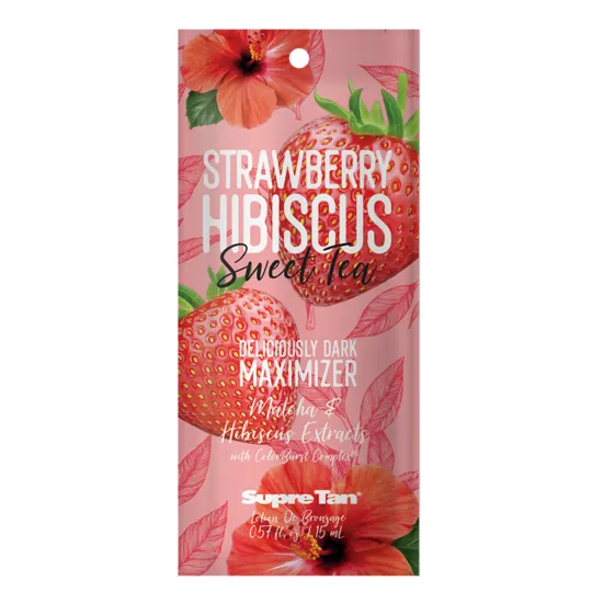Ergoline Plus Strawberry Hibiscus, Sweet Tea Tanning Lotion