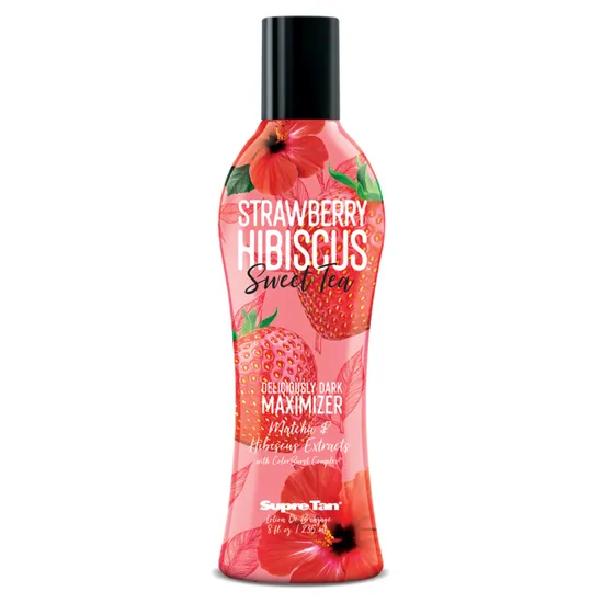 Ergoline Plus Strawberry Hibiscus, Sweet Tea Tanning Lotion 235Ml