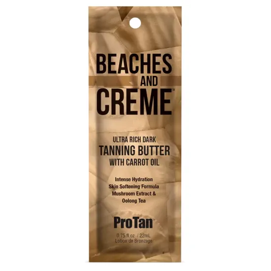 Ergoline Plus Beaches & Creme Dark Tanning Sunbed Butter