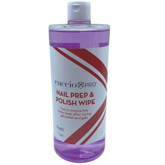 Cuccio Nail Prep & Polish Wipe 1000Ml