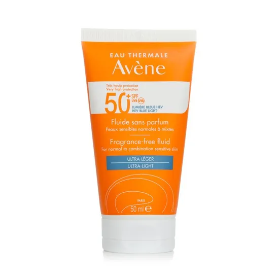Avène Very High Protection Fragrance-Free Fluid SPF 50+ For Normal To Combination Sensitive Skin