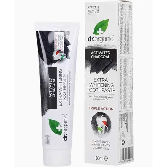 Dr. Organic Charcoal Max Whitening Toothpaste