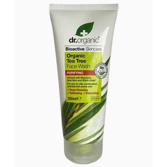 Dr. Organic Tea Tree Face Wash