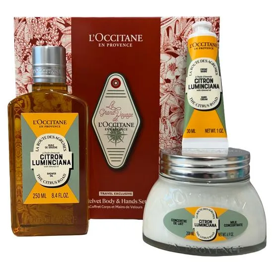 L'Occitane Le Grand Voyage Velvet Body & Hands Set