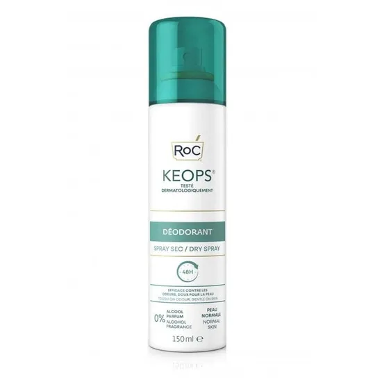 RoC Keops Skin Care Deodorant Dry Spray 48h For Normal Skin Alcohol Free