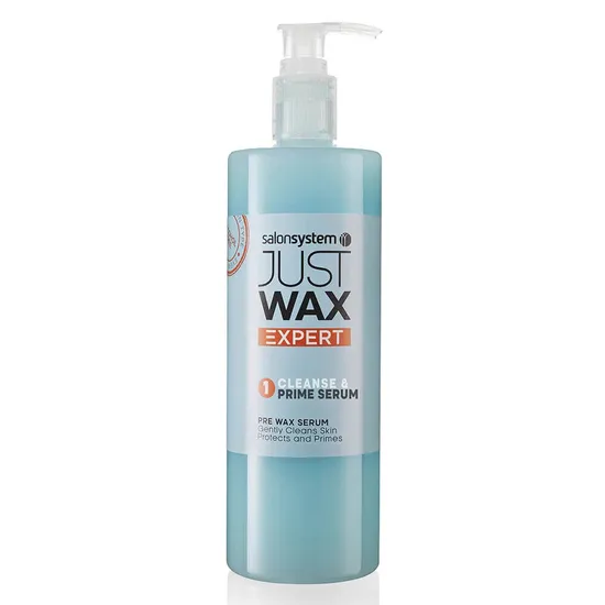 Salon System Just Wax Expert Cleanse & Prime Serum