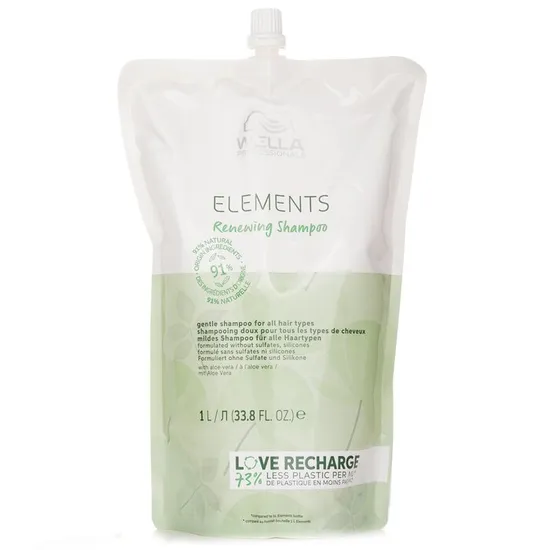 Wella Professionals Elements Renewing Shampoo 1000Ml - Refill
