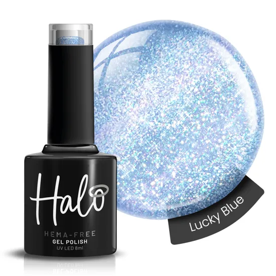Pure Nails Halo Gel Polish Lucky Blue