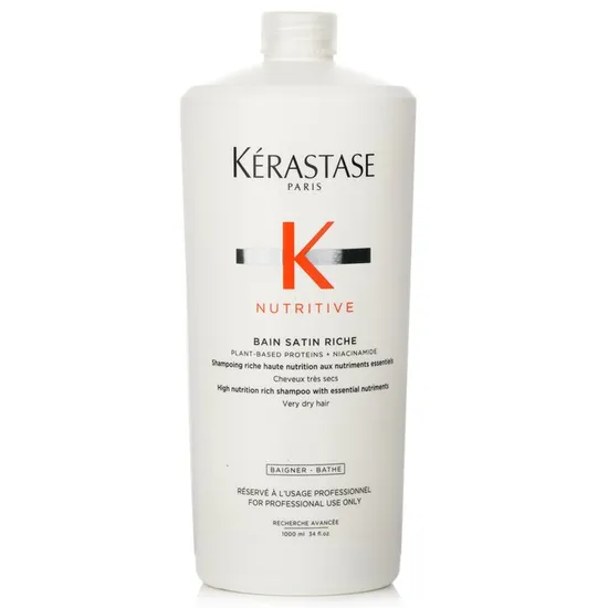 Kérastase Nutritive Bain Satin Riche High Nutrition Rich Shampoo With Essential Nutriments Very Dry Hair