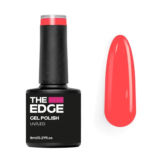 The Edge Nails Gel Polish The Neon Coral