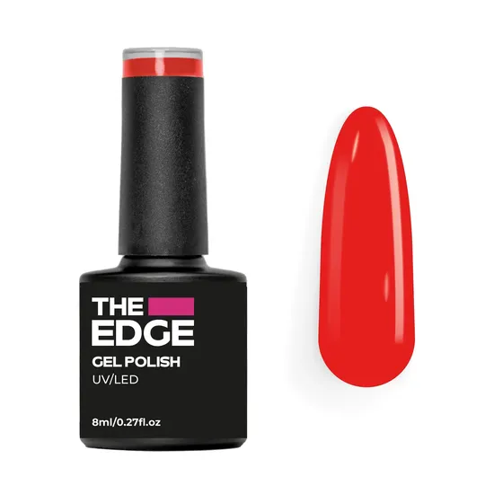 The Edge Nails Gel Polish The Orangey Red