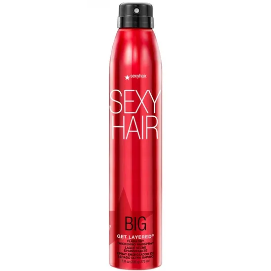 Sexy Hair Big Sexyhair Get Layered Flash Dry Thickening Hairspray