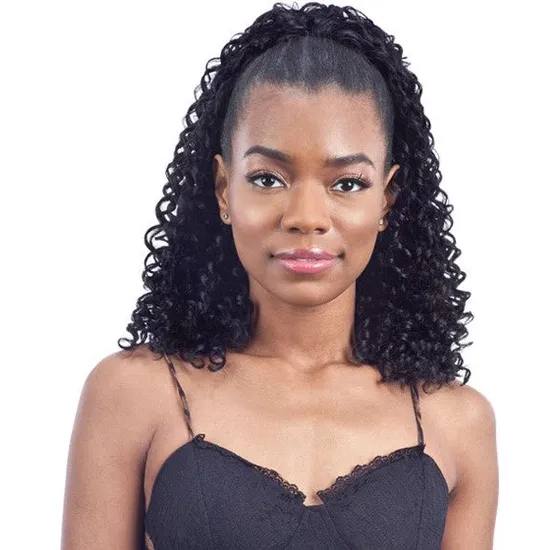 Model Model Drawstring Ponytail Synthetic Gogo Girl