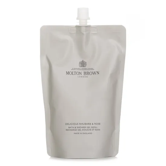 Molton Brown Delicious Rhubarb & Rose Bath & Shower Gel 400Ml - Refill