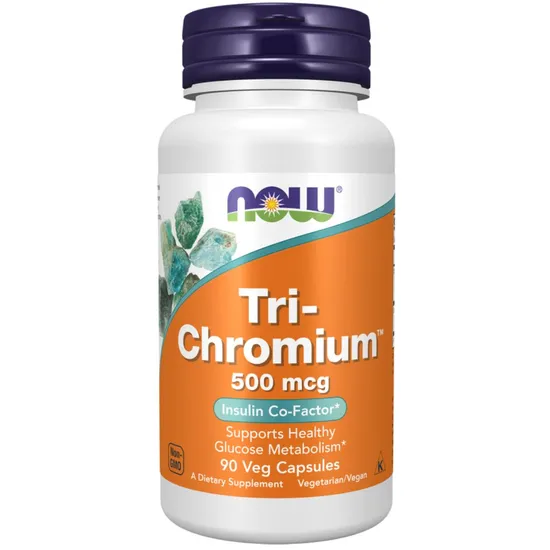 NOW Foods Tri-Chromium 500mcg Capsules
