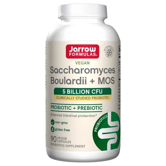 Jarrow Formulas Saccharomyces Boulardii + MOS Vegicaps