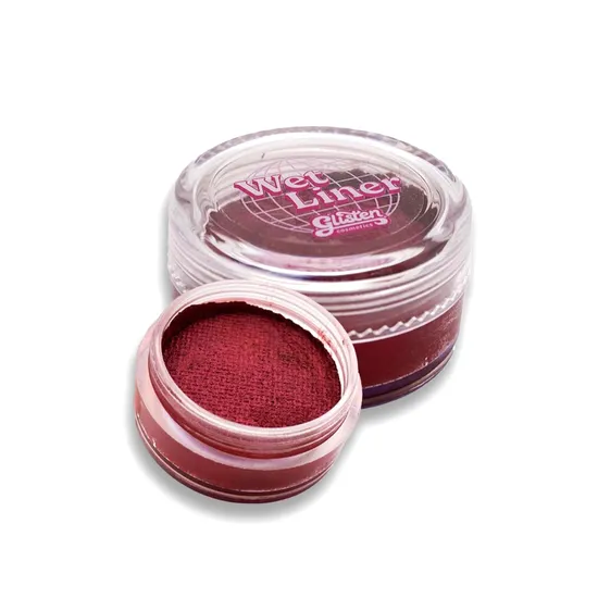 Glisten Cosmetics Martian Metallic Dark Red Wet Liner