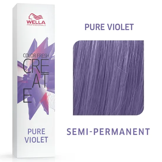 Wella Colour Fresh Create Semi-Permanent Hair Colour Pure Violet