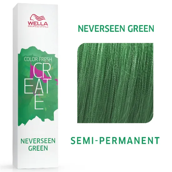 Wella Colour Fresh Create Semi-Permanent Hair Colour Neverseen Green
