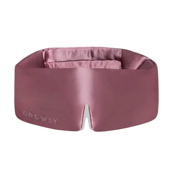 Drowsy Silk Sleep Mask Damask Rose