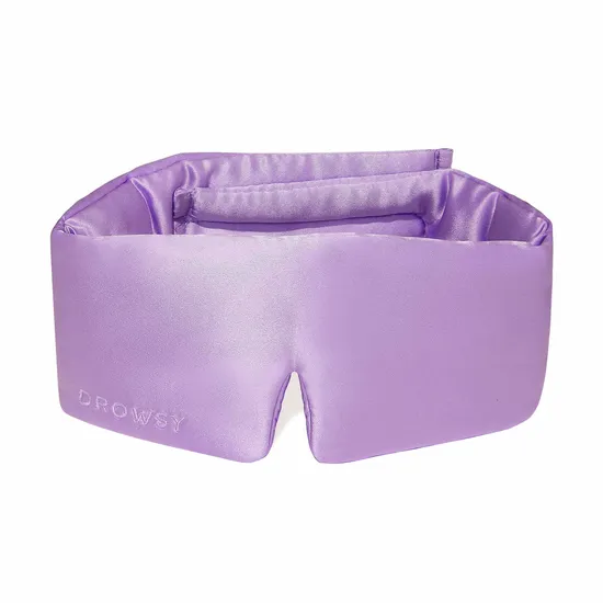 Drowsy Silk Sleep Mask Lavender Haze