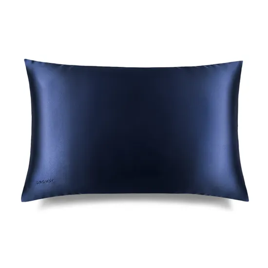 Drowsy Silk Pillowcase Midnight Blue