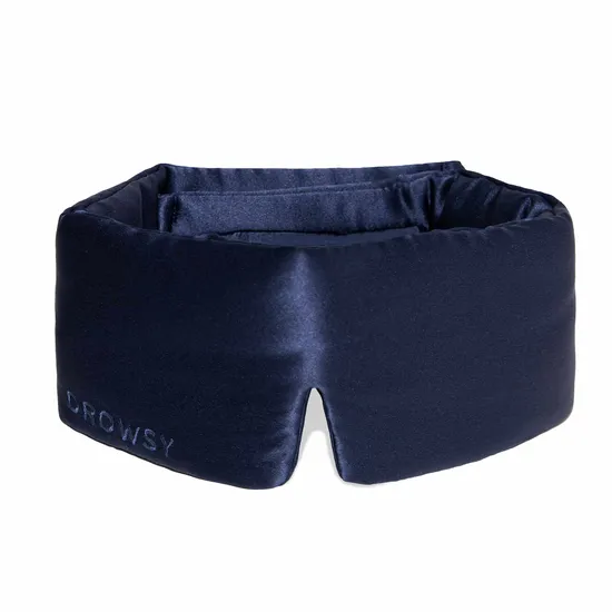 Drowsy Silk Sleep Mask Midnight Blue