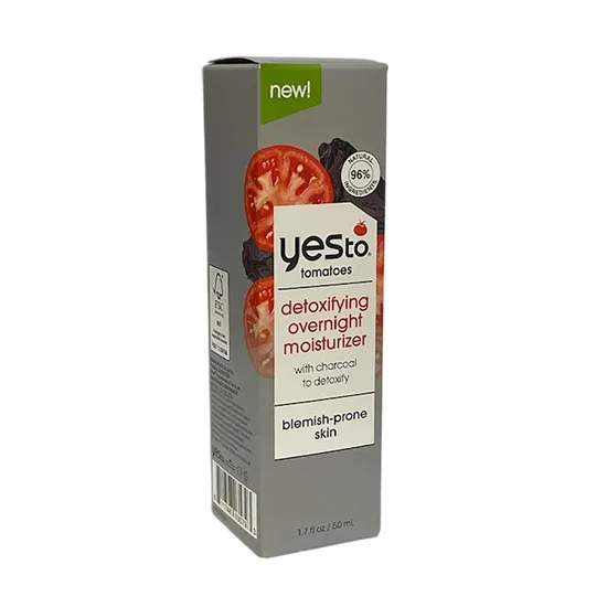 Yes To Tomatoes Detoxifying Overnight Moisturiser For Blemish Prone Skin