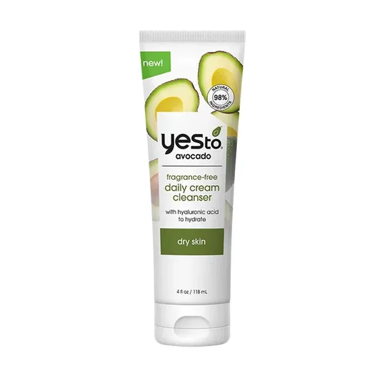 Yes To Avocado Fragrance Free Daily Cream Cleanser