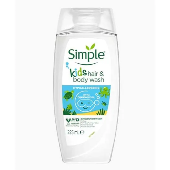 Simple Kids Hair & Body Wash With Chamomile Oil