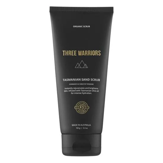 Three Warriors Exfoliating Tasmanian Sand Scrub
