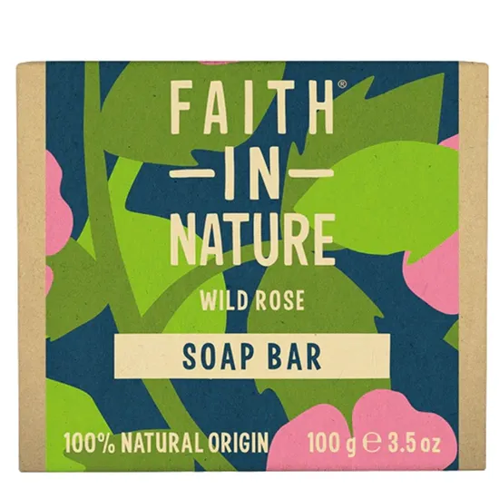 Faith in Nature Wild Rose Soap Bar