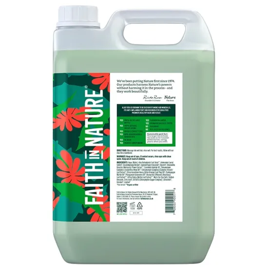 Faith in Nature Shampoing à l'Aloe Vera - 5L