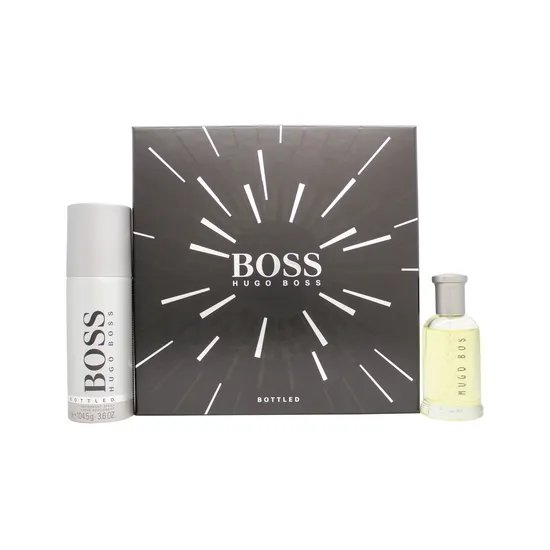 Hugo Boss Boss Bottled Gift Set 50ml Eau De Toilette + 150ml Deodorant Spray