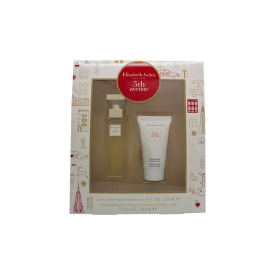Elizabeth Arden 5th Avenue Gift Set 30ml Eau De Parfum + 50ml Body Lotion