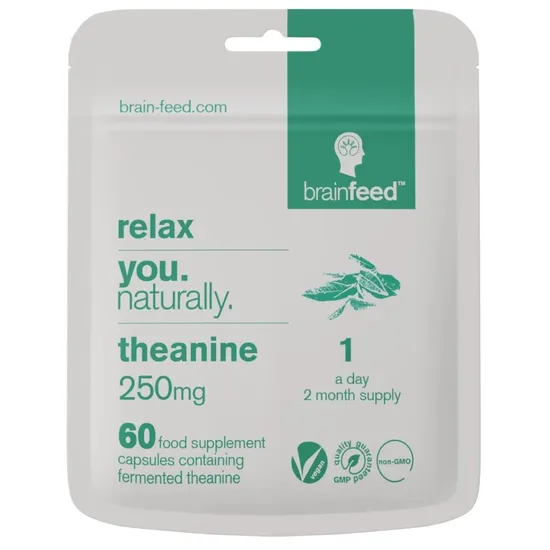 Brain Feed Relax Natural Theanine 250mg