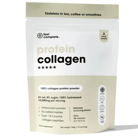 Feel Complete Grass Fed Protein Collagen Powder