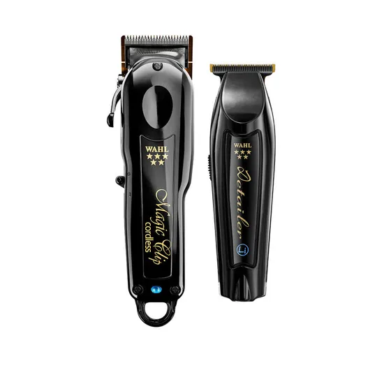 Wahl Cordless Barber Combo Black Magic Clip & Detailer Trimmer
