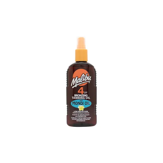 Malibu Bronzing Tanning Oil Spray With Monoi Oil SPF 4