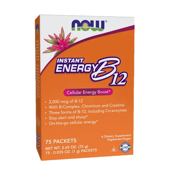 NOW Foods Vitamin B-12 Instant Energy 75