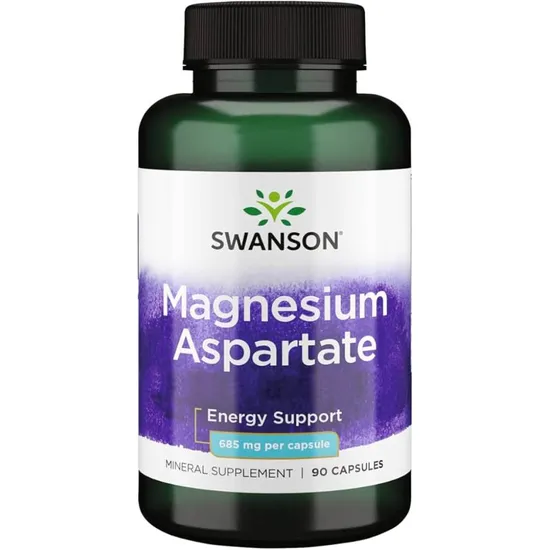 Swanson Magnesium Aspartate 685mg Capsules