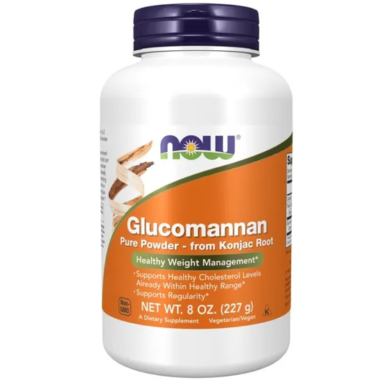 NOW Foods Glucomannan From Konjac Root Pure Powder