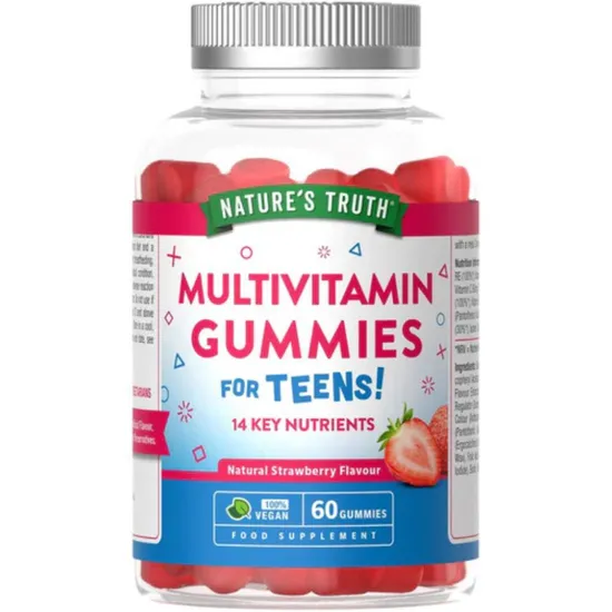 Nature's Truth Teens Multivitamin Strawberry Gummies